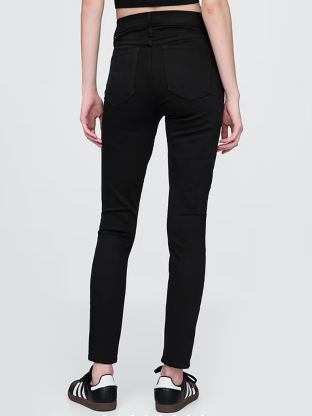 GAP Black Women's Skinny High Rise Jeans 4 - Picture 4 of 9